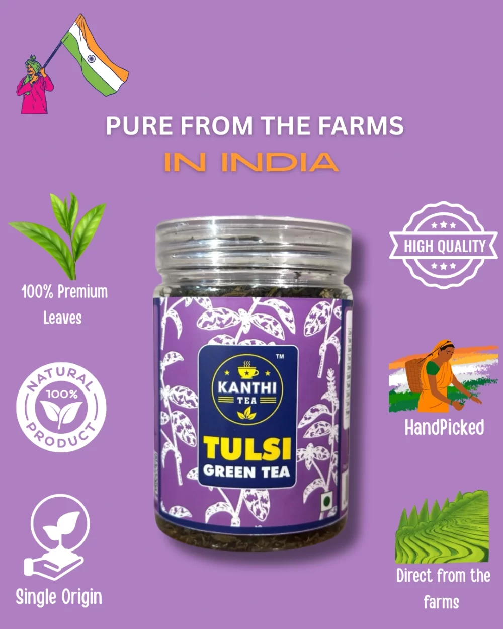 Tulsi Green Tea - Image 6